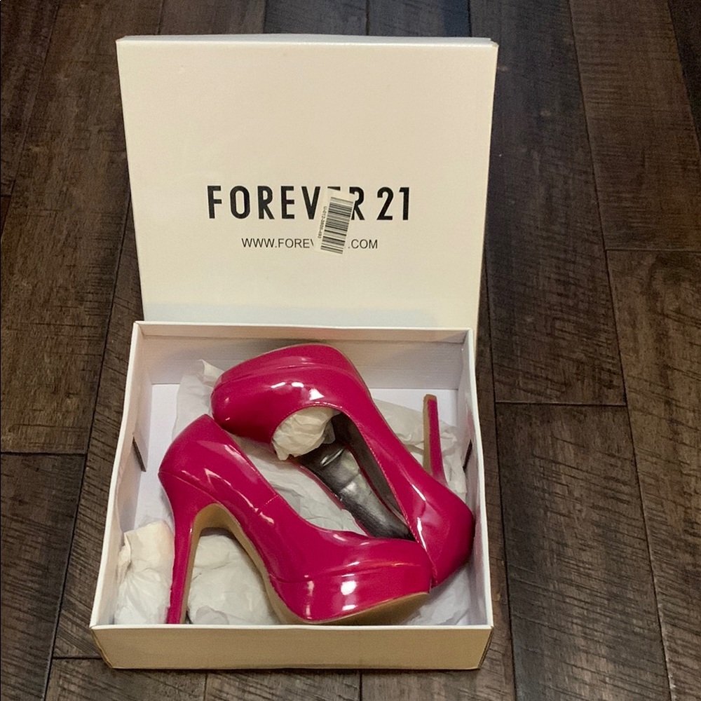 Forever 21 Women's Pink High Heels